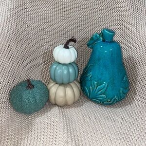 Teal Pumpkin Decor Lot